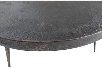 Arnould Sidebord 76 cm Rund - Guld - Møbler - Borde - Aflastningsbord - Lampebord