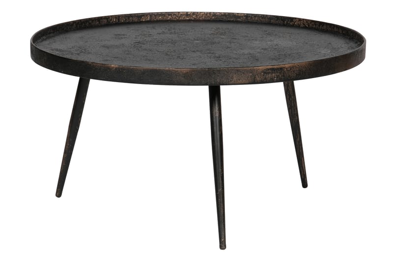 Arnould Sidebord 76 cm Rund - Guld - Møbler - Borde - Aflastningsbord - Lampebord