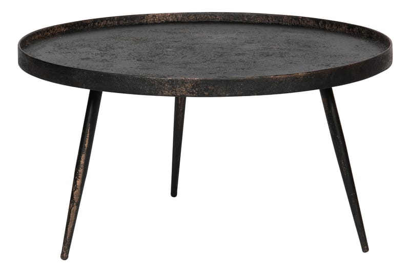 Arnould Sidebord 76 cm Rund - Guld - Møbler - Borde - Aflastningsbord - Lampebord