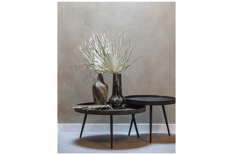 Arnould Sidebord 76 cm Rund, Guld