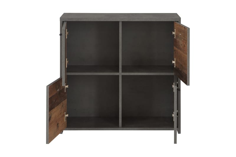 Broxton Sidebord 77 cm - Grå - Møbler - Borde - Aflastningsbord - Lampebord