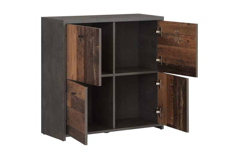 Broxton Sidebord 77 cm - Grå - Møbler - Borde - Aflastningsbord - Lampebord