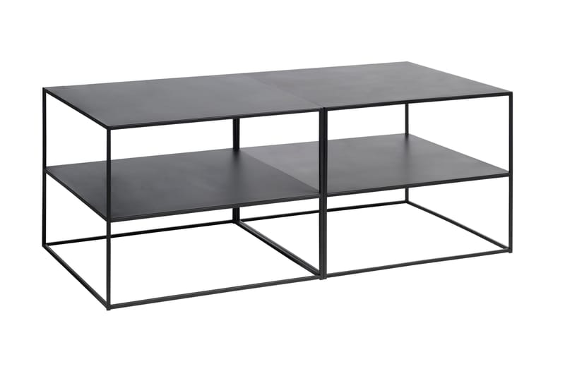 Burningham Konsolbord 65x65x50 cm - Sort - Møbler - Borde - Aflastningsbord - Lampebord