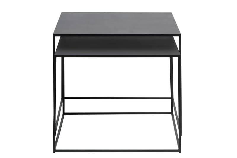 Burningham Sidebord 2 st - Sort - Møbler - Borde - Aflastningsbord - Lampebord