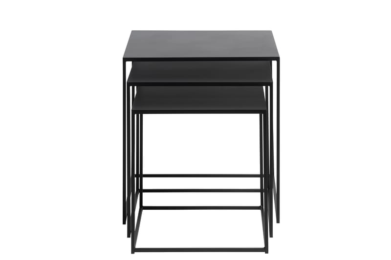Burningham Sidebord 3 st - Sort - Møbler - Borde - Aflastningsbord - Lampebord