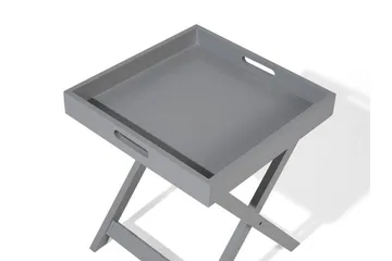 Chester Sidebord 40 cm - Grå - Møbler - Borde - Aflastningsbord - Lampebord