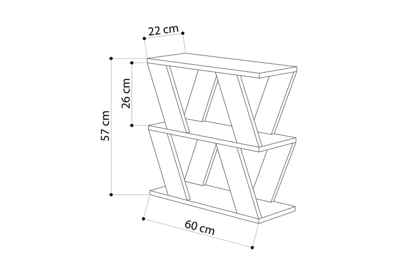 Decorta Sidebord - Eg - Møbler - Borde - Aflastningsbord - Lampebord