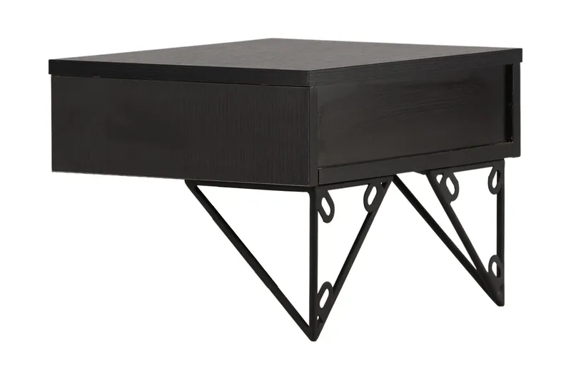Depay Sidebord 41 cm - Sort - Møbler - Borde - Aflastningsbord - Lampebord