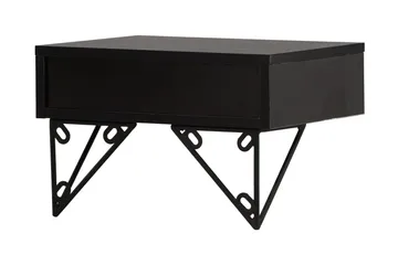 Depay Sidebord 41 cm - Sort - Møbler - Borde - Aflastningsbord - Lampebord