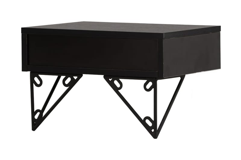 Depay Sidebord 41 cm - Sort - Møbler - Borde - Aflastningsbord - Lampebord