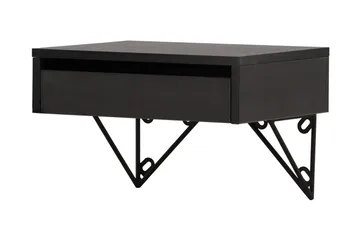 Depay Sidebord 41 cm - Sort - Møbler - Borde - Aflastningsbord - Lampebord