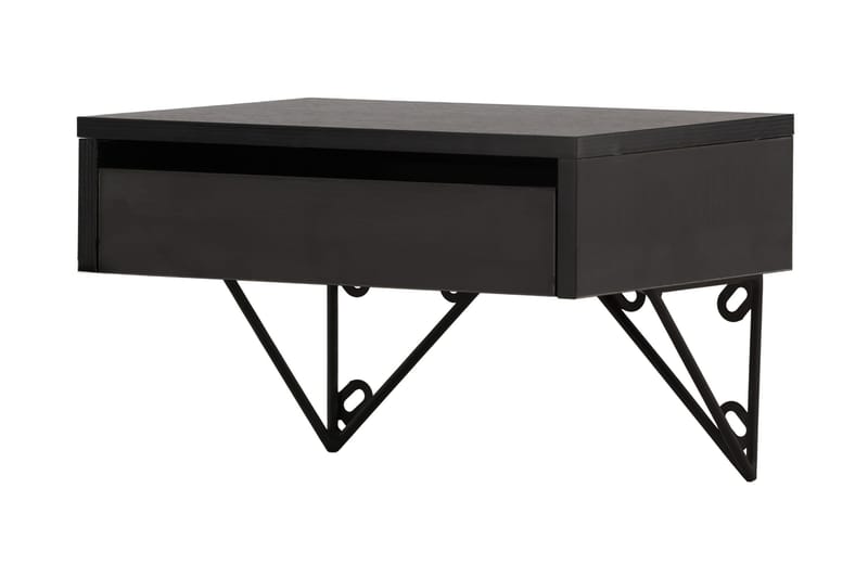 Depay Sidebord 41 cm - Sort - Møbler - Borde - Aflastningsbord - Lampebord