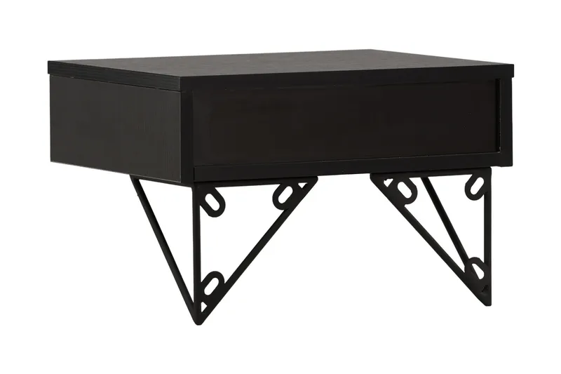 Depay Sidebord 41 cm - Sort - Møbler - Borde - Aflastningsbord - Lampebord