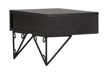 Depay Sidebord 41 cm - Sort - Møbler - Borde - Aflastningsbord - Lampebord