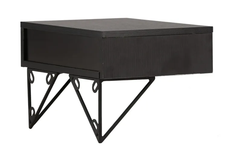 Depay Sidebord 41 cm - Sort - Møbler - Borde - Aflastningsbord - Lampebord