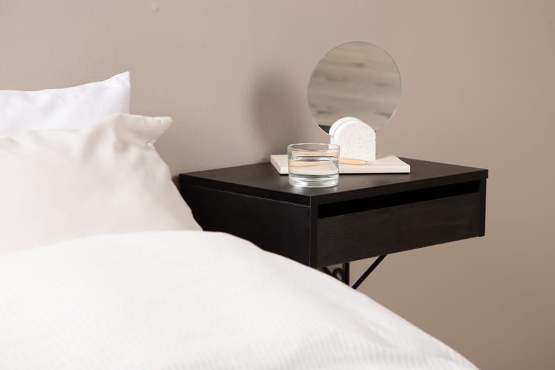 Depay Sidebord 41 cm - Sort - Møbler - Borde - Aflastningsbord - Lampebord