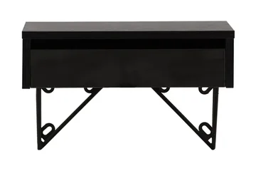 Depay Sidebord 41 cm - Sort - Møbler - Borde - Aflastningsbord - Lampebord
