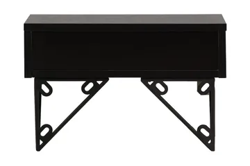 Depay Sidebord 41 cm - Sort - Møbler - Borde - Aflastningsbord - Lampebord