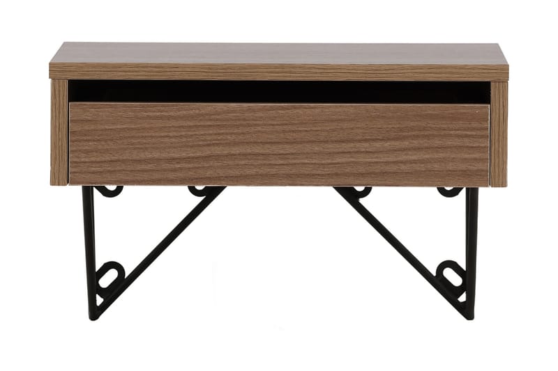 Depay Sidebord 41 cm - Valnød - Møbler - Borde - Aflastningsbord - Lampebord