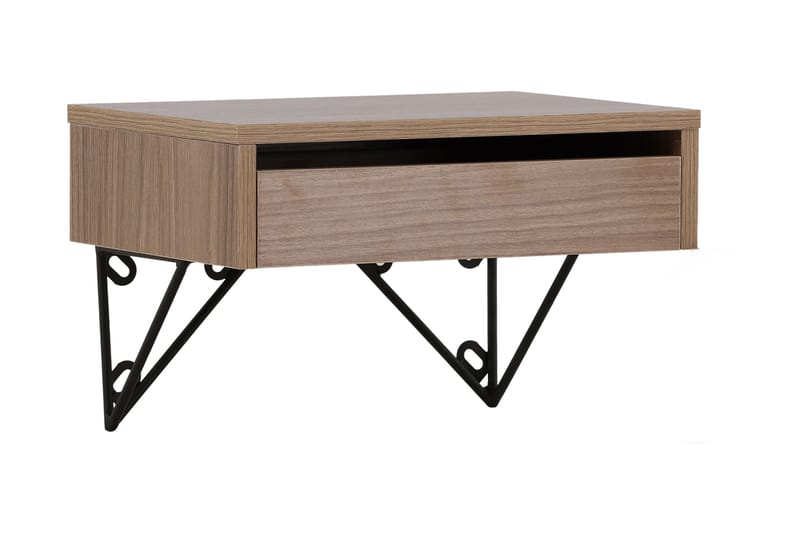 Depay Sidebord 41 cm - Valnød - Møbler - Borde - Aflastningsbord - Lampebord