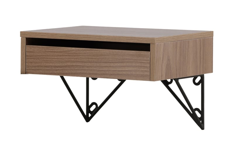 Depay Sidebord 41 cm - Valnød - Møbler - Borde - Aflastningsbord - Lampebord