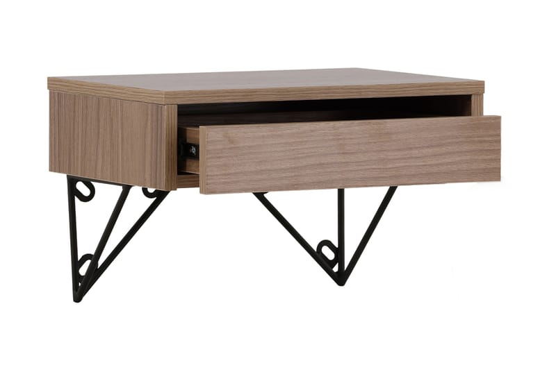 Depay Sidebord 41 cm - Valnød - Møbler - Borde - Aflastningsbord - Lampebord