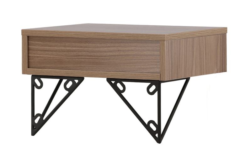 Depay Sidebord 41 cm - Valnød - Møbler - Borde - Aflastningsbord - Lampebord
