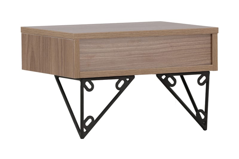 Depay Sidebord 41 cm - Valnød - Møbler - Borde - Aflastningsbord - Lampebord