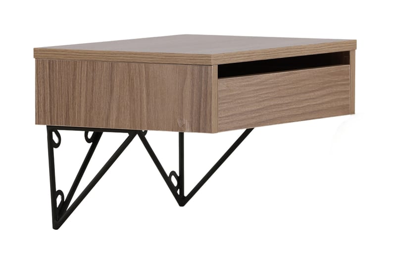 Depay Sidebord 41 cm - Valnød - Møbler - Borde - Aflastningsbord - Lampebord
