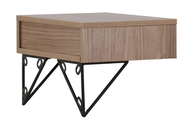 Depay Sidebord 41 cm - Valnød - Møbler - Borde - Aflastningsbord - Lampebord
