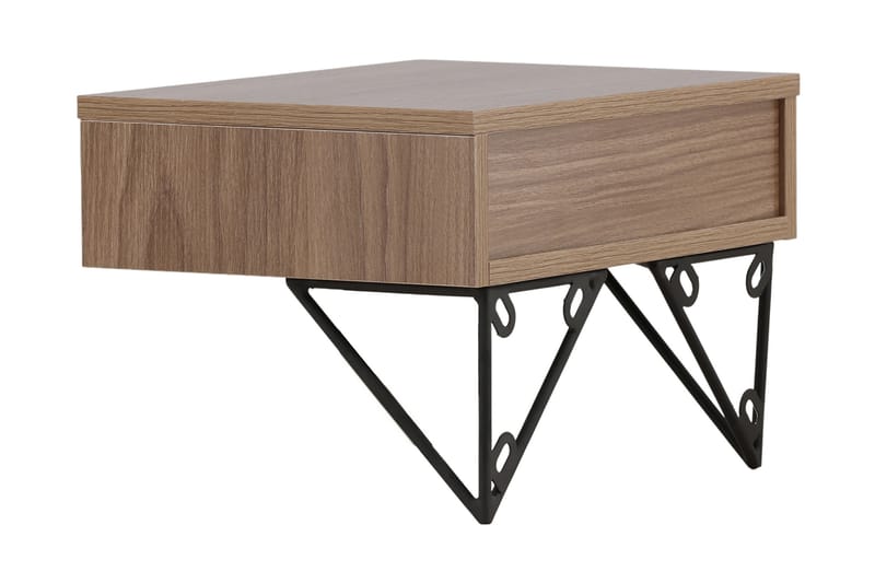 Depay Sidebord 41 cm - Valnød - Møbler - Borde - Aflastningsbord - Lampebord