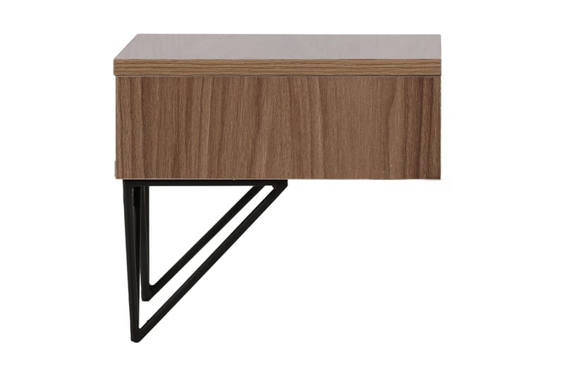 Depay Sidebord 41 cm - Valnød - Møbler - Borde - Aflastningsbord - Lampebord