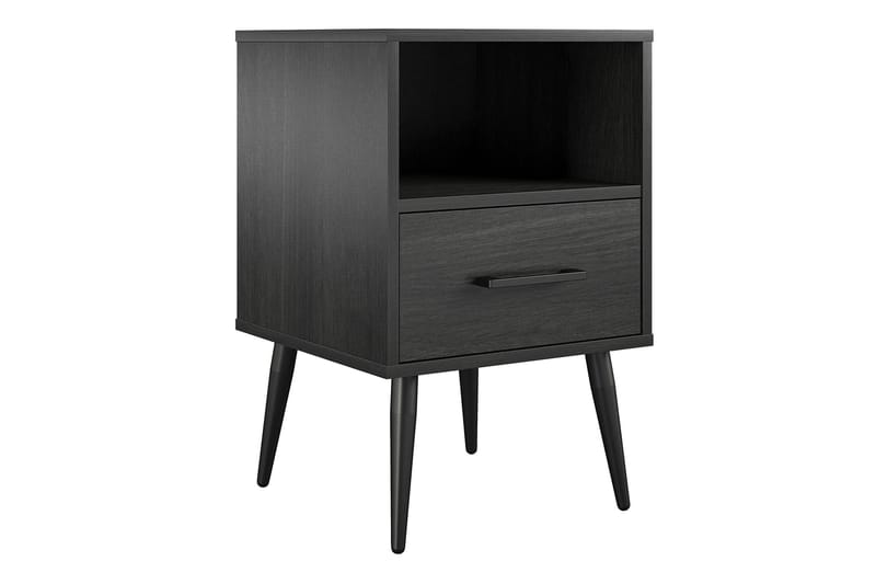 Elport Sidebord - Sort - Møbler - Borde - Aflastningsbord - Lampebord