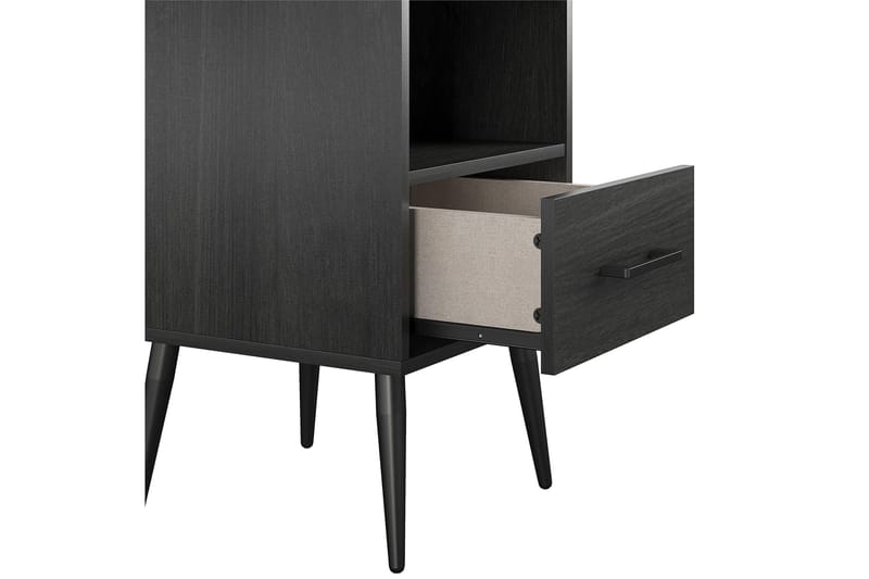 Elport Sidebord - Sort - Møbler - Borde - Aflastningsbord - Lampebord