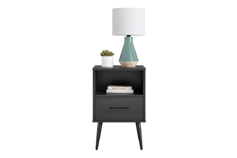 Elport Sidebord - Sort - Møbler - Borde - Aflastningsbord - Lampebord
