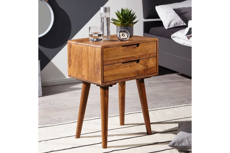 Eshott Sengebord 47 cm - Træ / natur - Møbler - Borde - Aflastningsbord - Lampebord