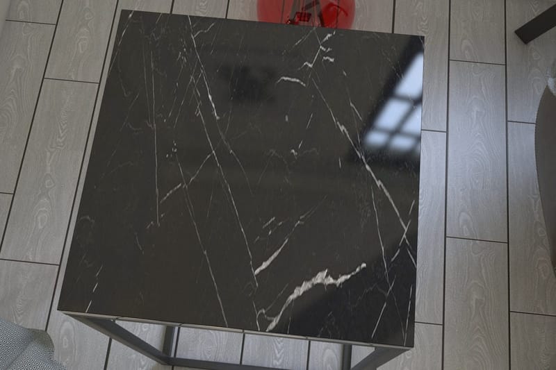 Falan sidebord 35 cm - Sort / hvid - Møbler - Borde - Aflastningsbord - Lampebord