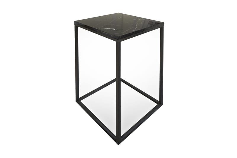Falan sidebord 35 cm - Sort / hvid - Møbler - Borde - Aflastningsbord - Lampebord
