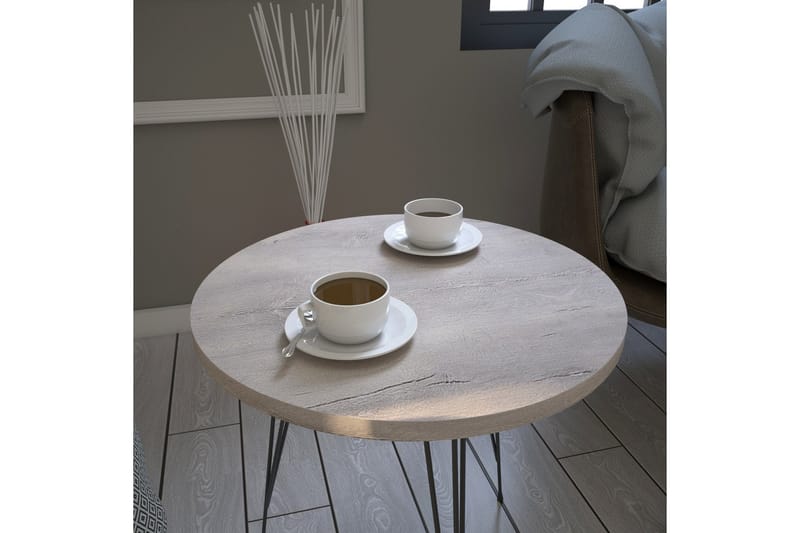 Falan sidebord 40 cm - Brun - Lampebord - Bakkebord & små borde