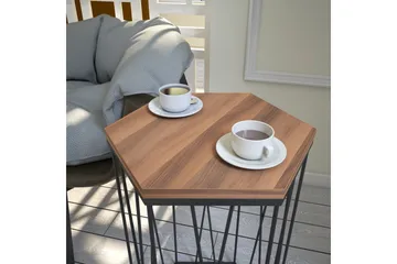 Falan Sidebord 40 cm Hexagon - Møbler - Borde - Aflastningsbord - Lampebord
