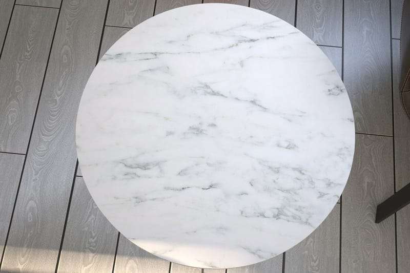Falan sidebord 40 cm - Hvid / Sort - Møbler - Borde - Aflastningsbord - Lampebord