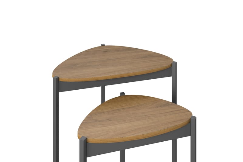 Genadi Sidebord - Grå - Lampebord - Bakkebord & små borde