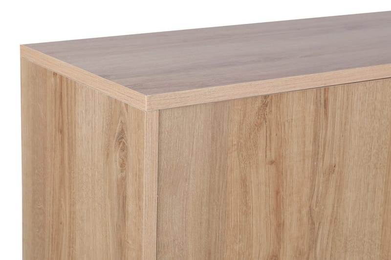 Gibia Sidebord 90 cm - Natur / sort - Møbler - Borde - Aflastningsbord - Lampebord