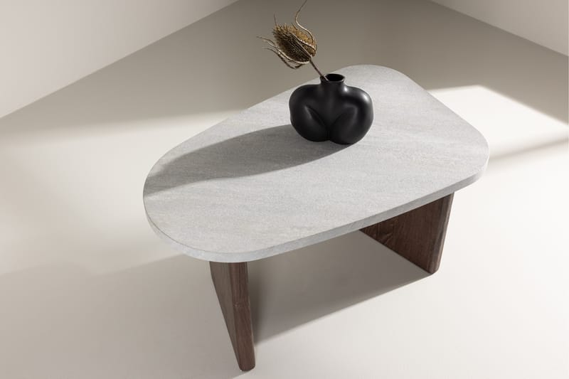 Grönvik Sidebord 70x45 cm Lysegrå - Venture Home - Lampebord - Bakkebord & små borde