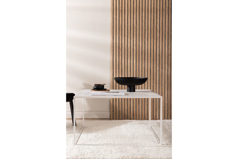 Gyllenhal Sidebord 80 cm - Hvid - Lampebord - Bakkebord & små borde