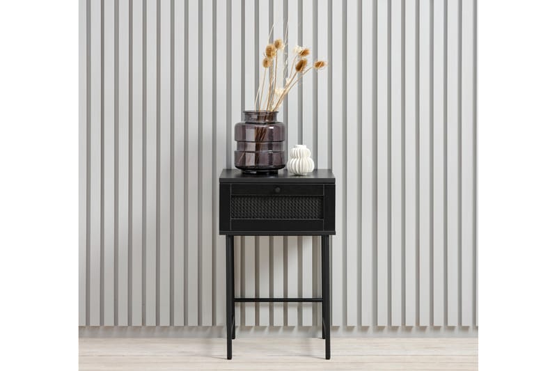 Kamello Sidebord 45 cm - Sort - Møbler - Borde - Aflastningsbord - Lampebord