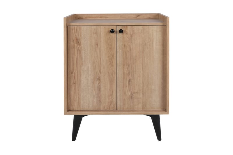 Kastals Sidebord 70 cm, Natur / sort