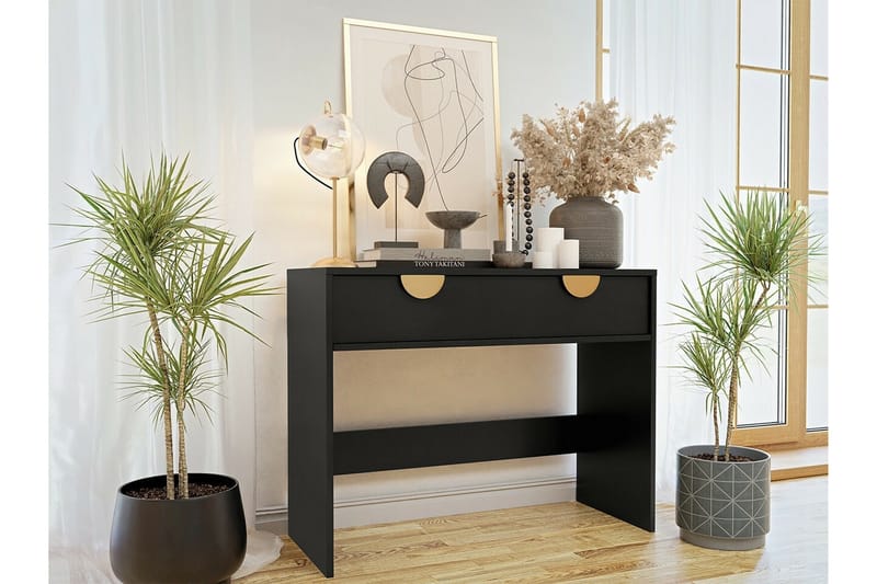 Kintore Sidebord 100 cm - Sort - Møbler - Borde - Aflastningsbord - Lampebord