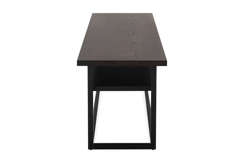Knikfair Sidebord 40 cm - Mørkebrun/Matsort - Lampebord - Bakkebord & små borde