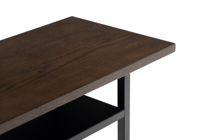 Knikfair Sidebord 40 cm - Mørkebrun/Matsort - Møbler - Borde - Aflastningsbord - Lampebord